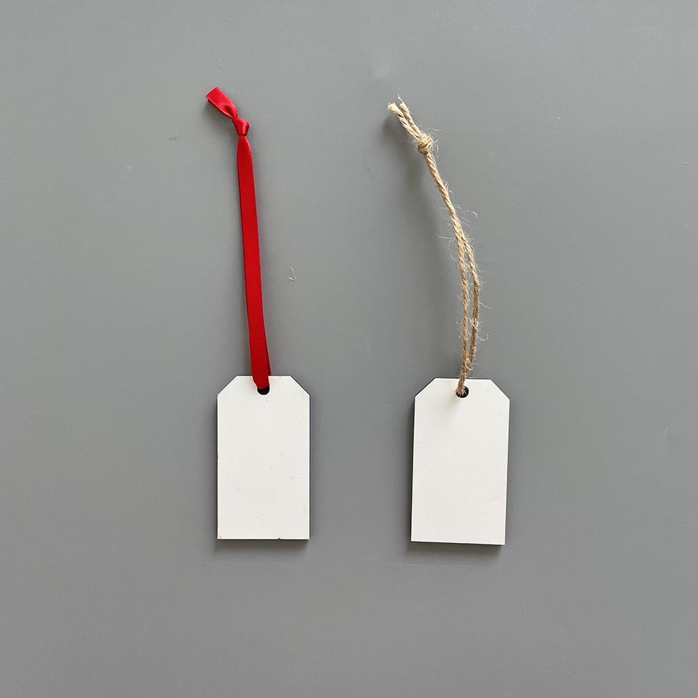 YIPAI US Warehouse Christmas Supply Wholesale MDF Ornaments With Red Rope And Hemp Rope Mix 6 Styles Sold By Case (Pre Sale Delivery Time 8th October)