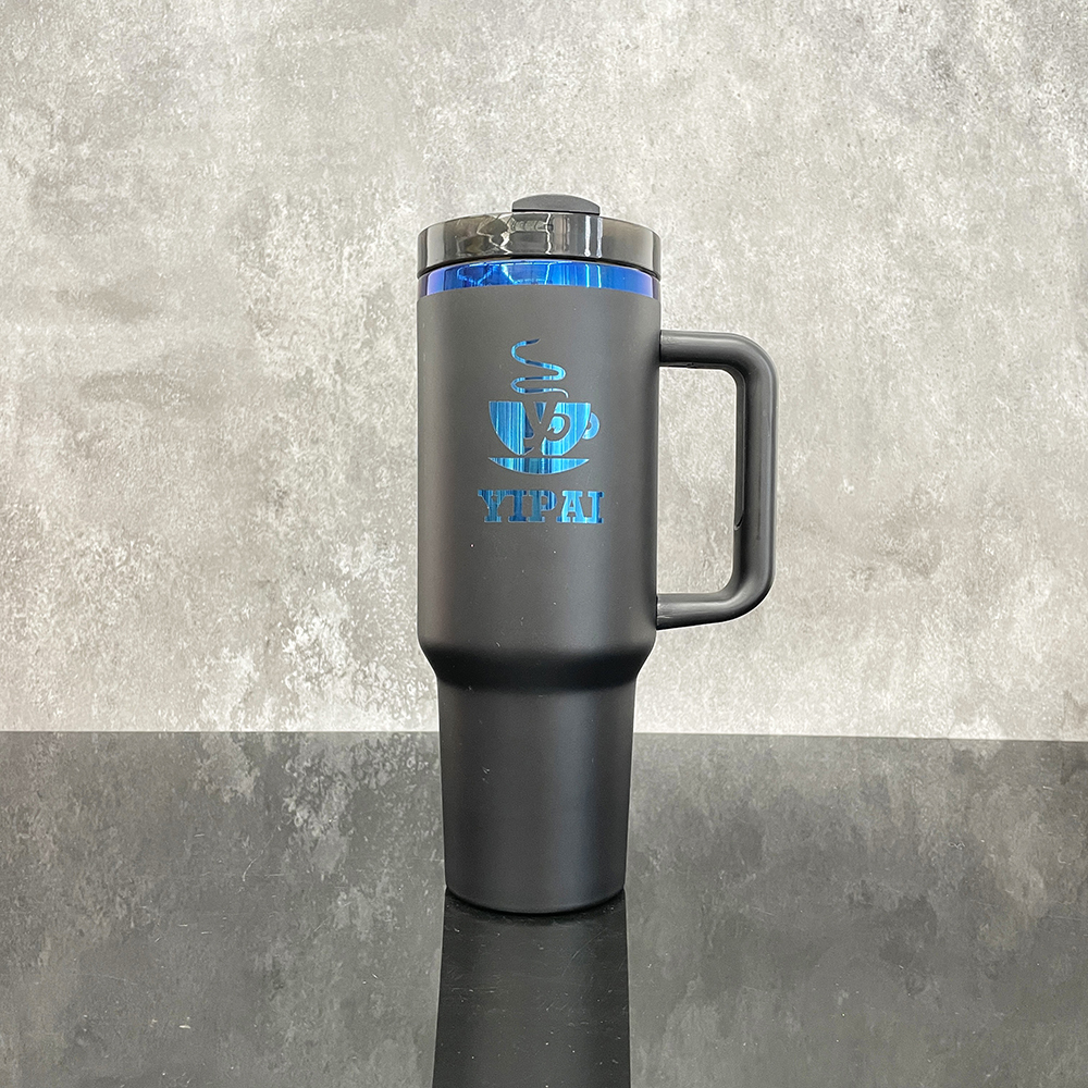 20 Pack YIPAI USA Warehouse 40oz Blue Underneath Mix Color Powder Coat H2.0 Quencher Tumblers