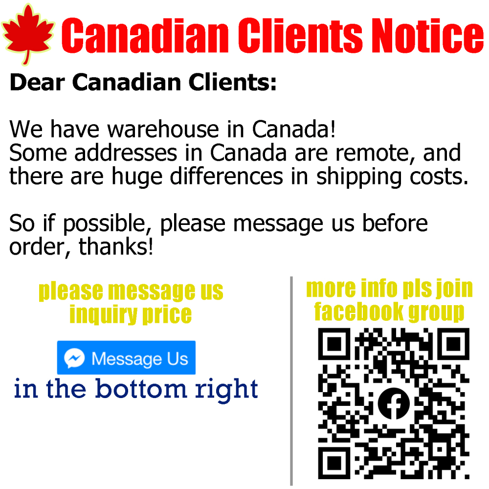 All Items Can Ship To Canada(Please inquiry price before place order)