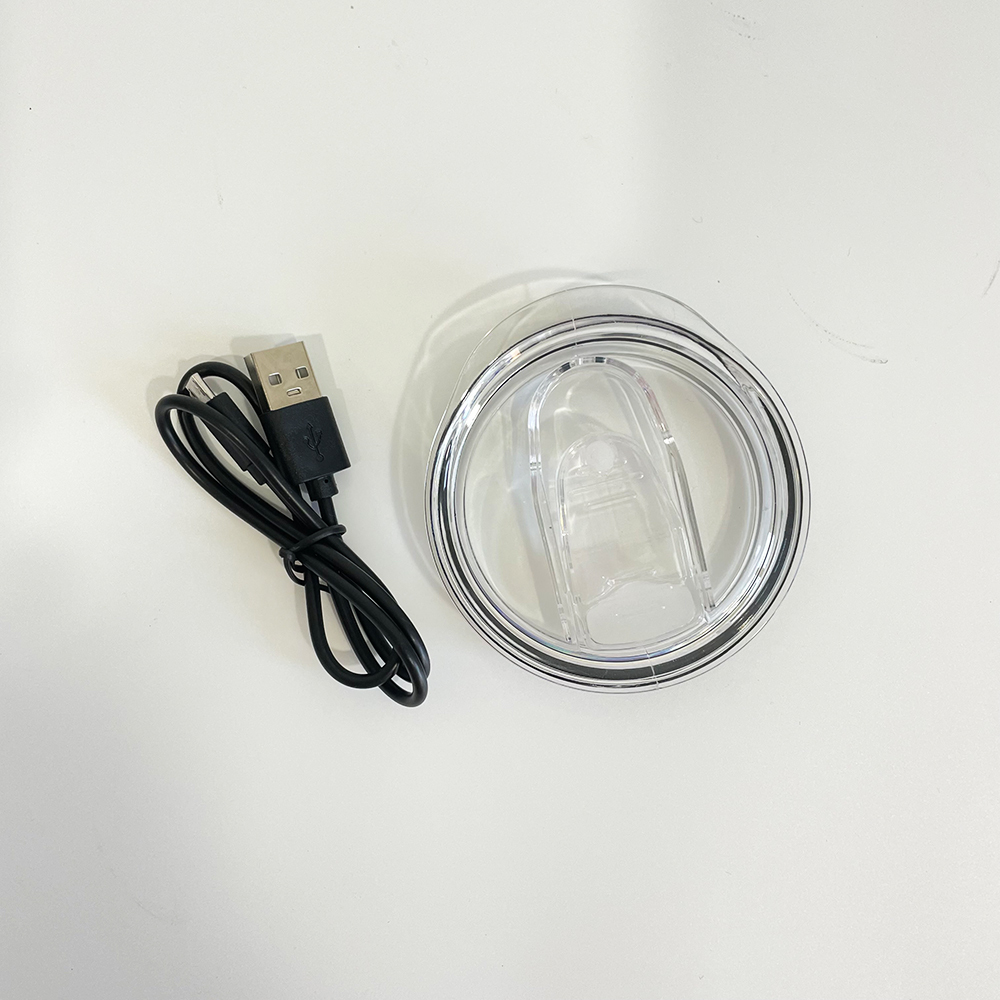 YIPAI US Warehouse Macaron Colors 20oz Stainless Steel Sublimation Blanks Straight Music Player Bluetooth Speaker Tumbler