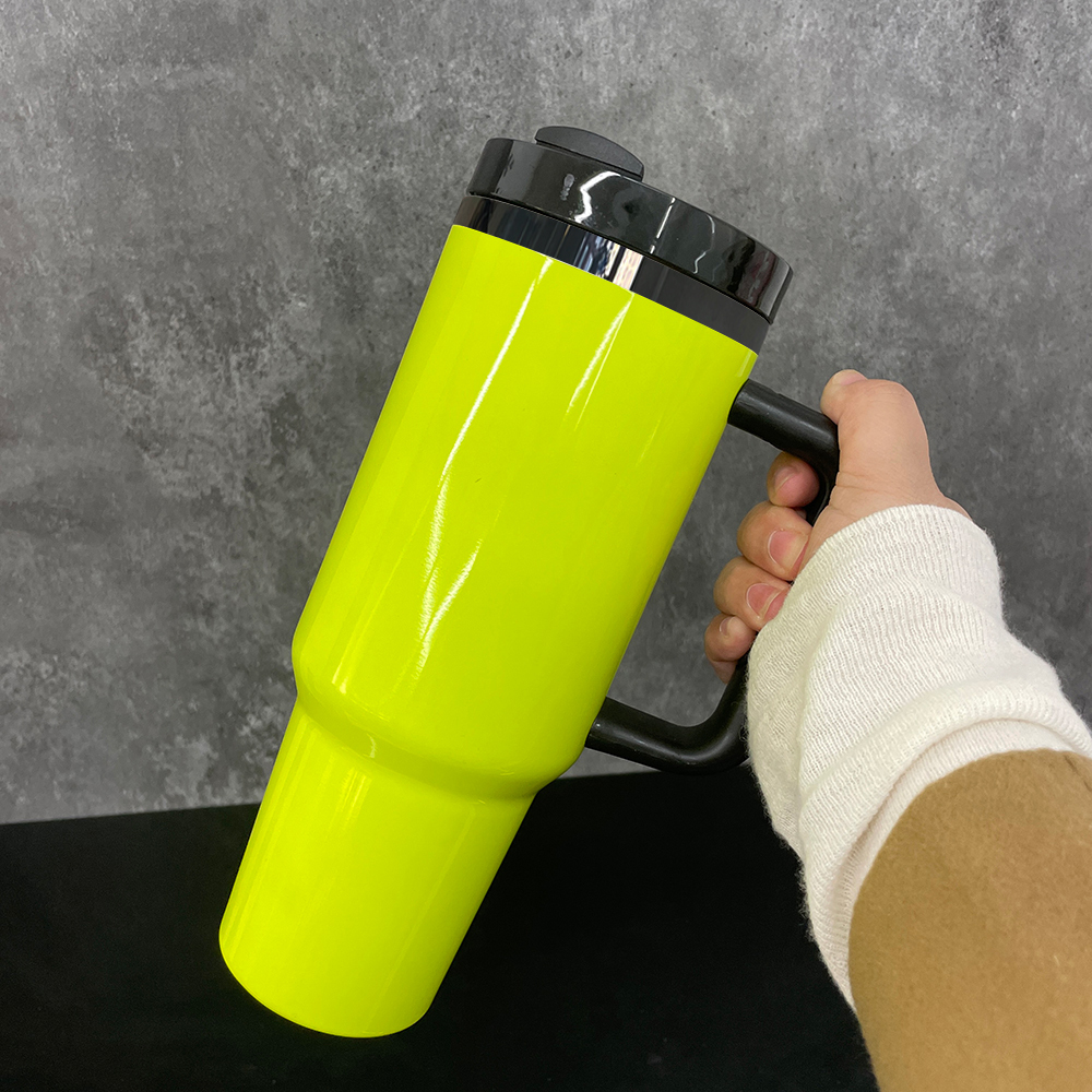 20pack YIPAI China warehouse blank mirror black plated H2.0 40oz NEON tumblers for sublimation and laser engraving