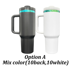 Mixed Color(10 balck 10 white)-20pcs
