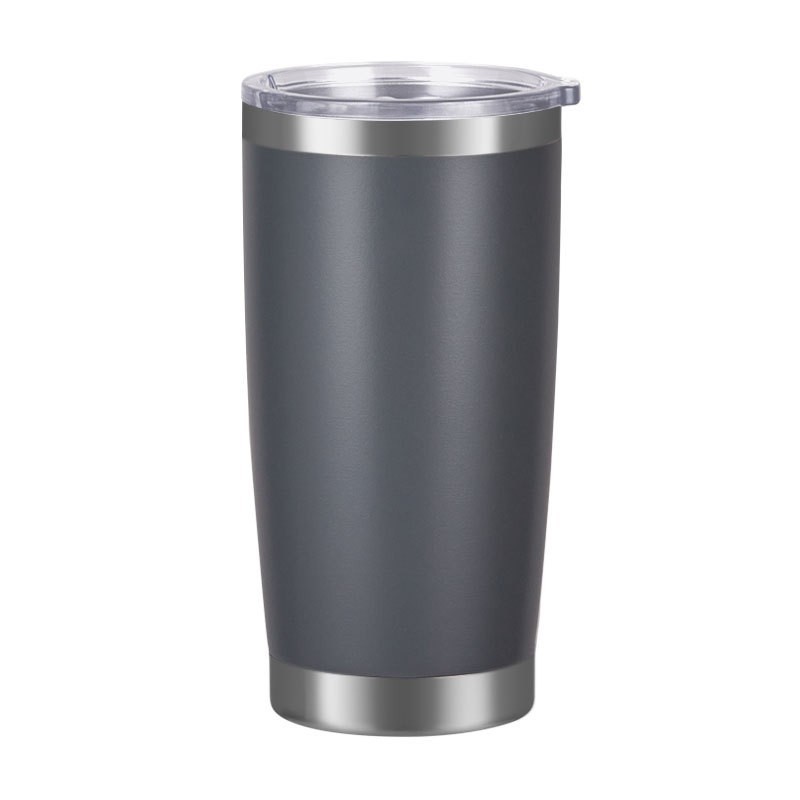 25 Pack China Warehouse 20oz powder coated coffee car tumblers with leak proof normal lids for laser engraving