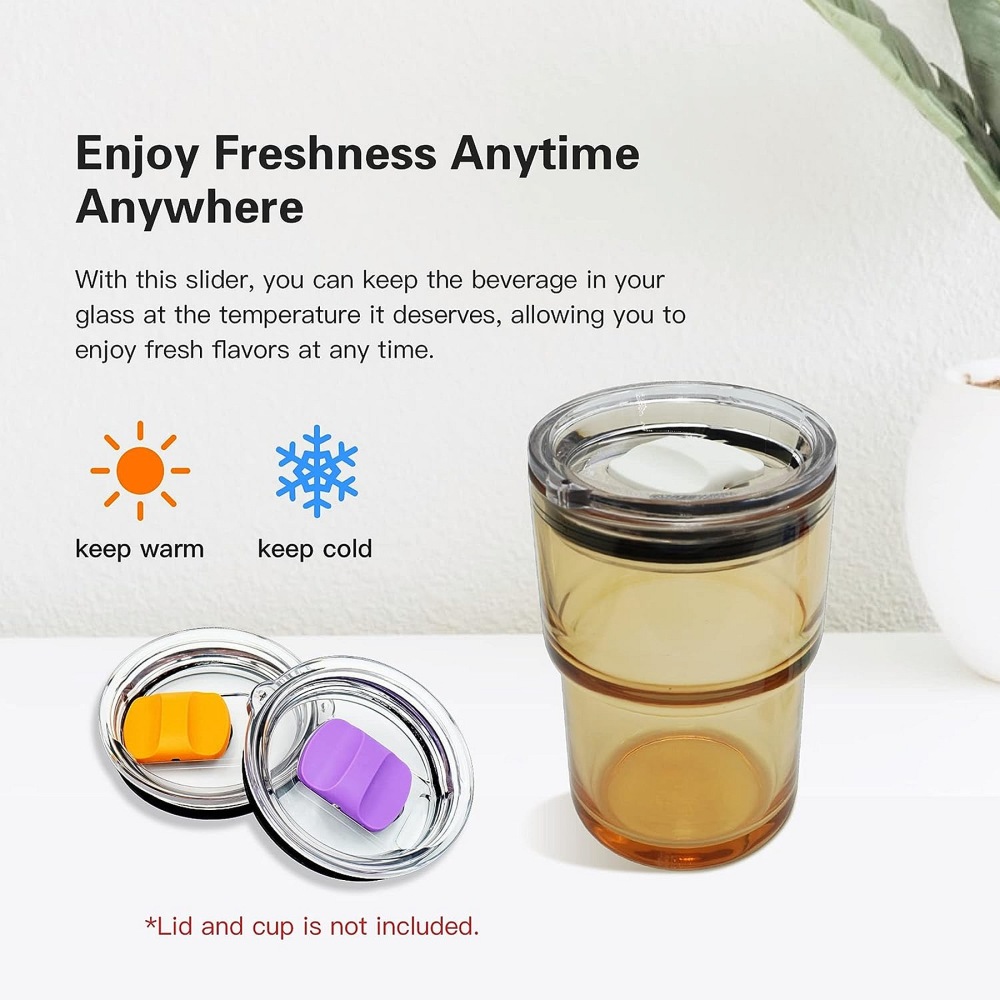 25 Pack China Warehouse Magnetic lids suitable for 20oz 30oz Yeti Style powder coated coffee car tumblers ship by air