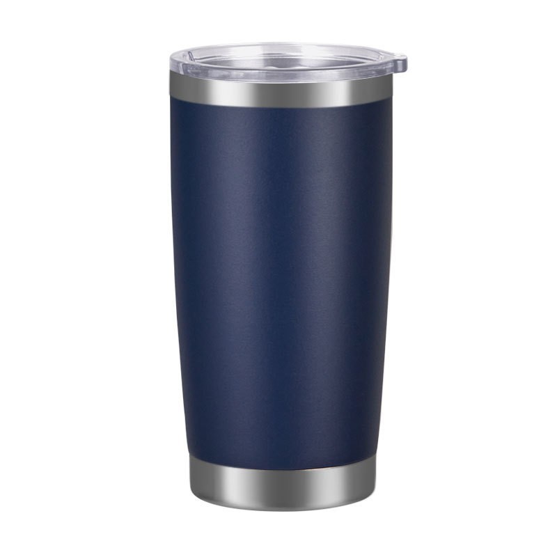25 Pack China Warehouse 20oz powder coated coffee car tumblers with leak proof normal lids for laser engraving