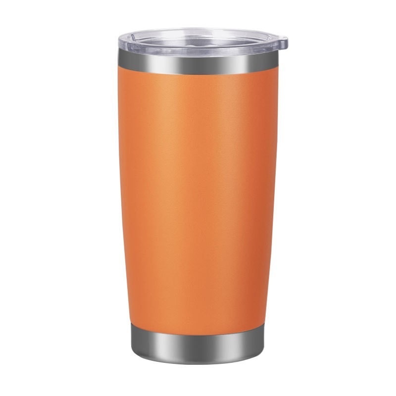 25 Pack China Warehouse 20oz powder coated coffee car tumblers with leak proof normal lids for laser engraving