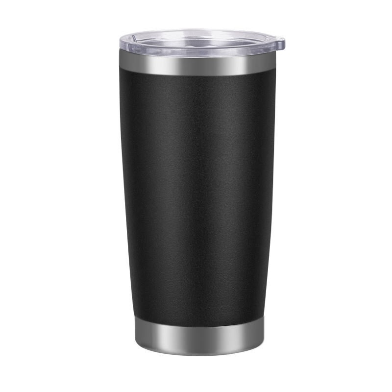25 Pack China Warehouse 20oz powder coated coffee car tumblers with leak proof normal lids for laser engraving