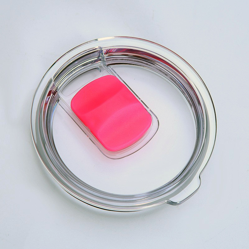 25 Pack China Warehouse Magnetic lids suitable for 20oz 30oz Yeti Style powder coated coffee car tumblers ship by air