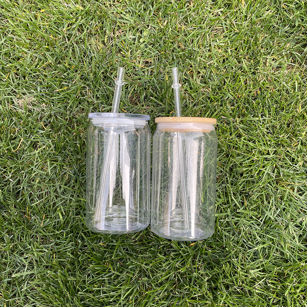 50 Pack 60 Pack YIPAI China Warehouse 16oz 20oz Plastic Cup With PP Lid Bamboo Lid