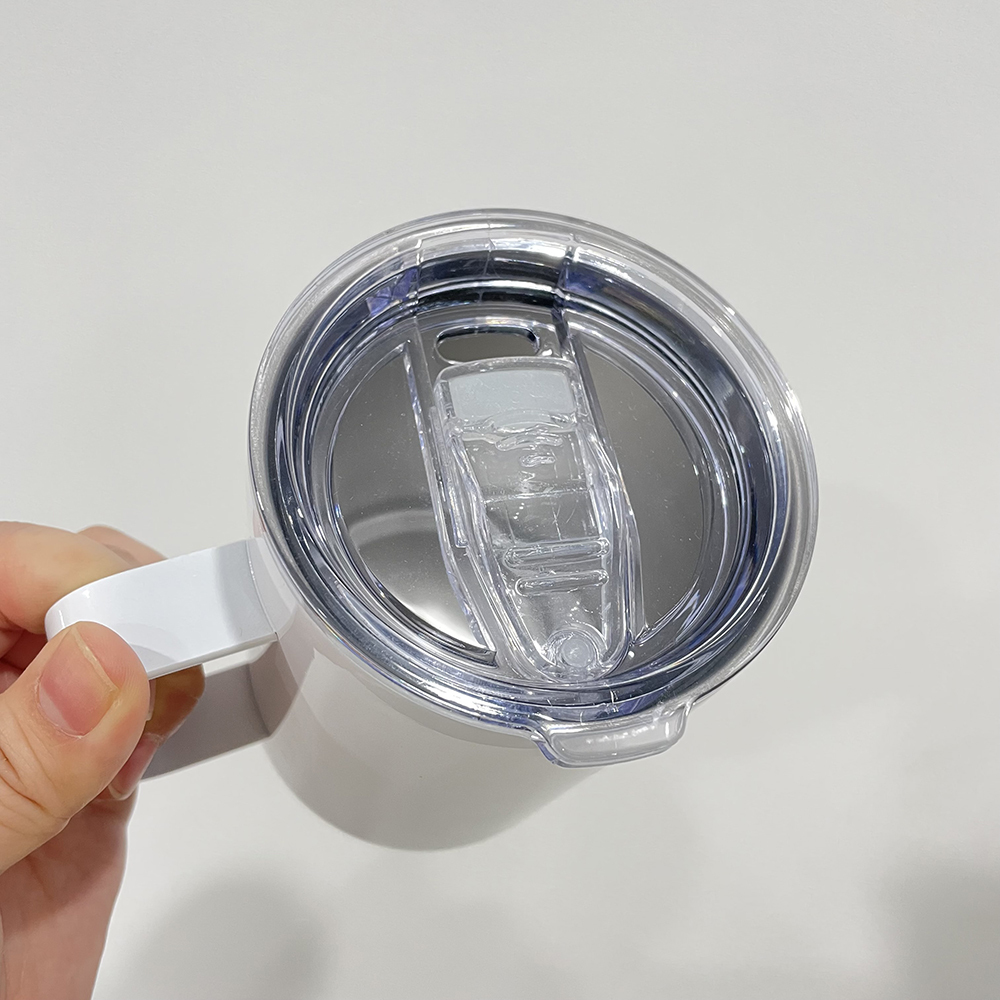 40Pack YIPAI China Warehouse 12oz White Blank Sublimation Travel Coffee Mugs for DIY