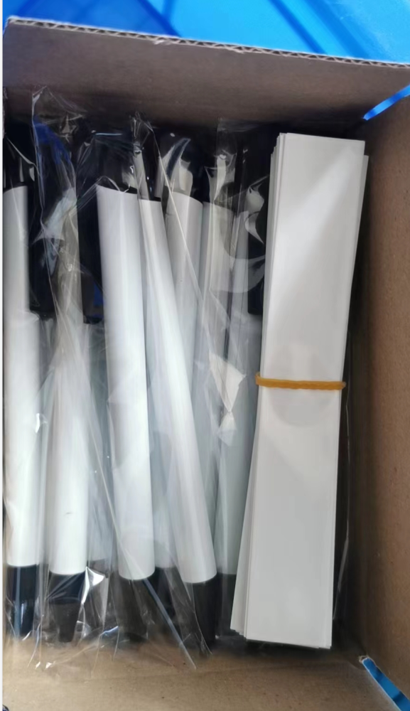 YIPAI China warehouse White Blank Sublimation Phone Stand Holder Clip Metal Pen With Shrink Wrap