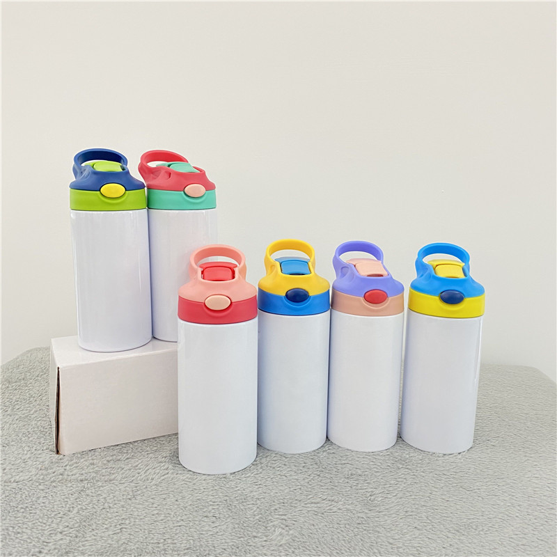 50 Pack YIPAI China Warehouse YPXLZ001 12oz 20oz Sublimation Blanks Mix Colors Kids Children Straight Tumbler Water Bottle