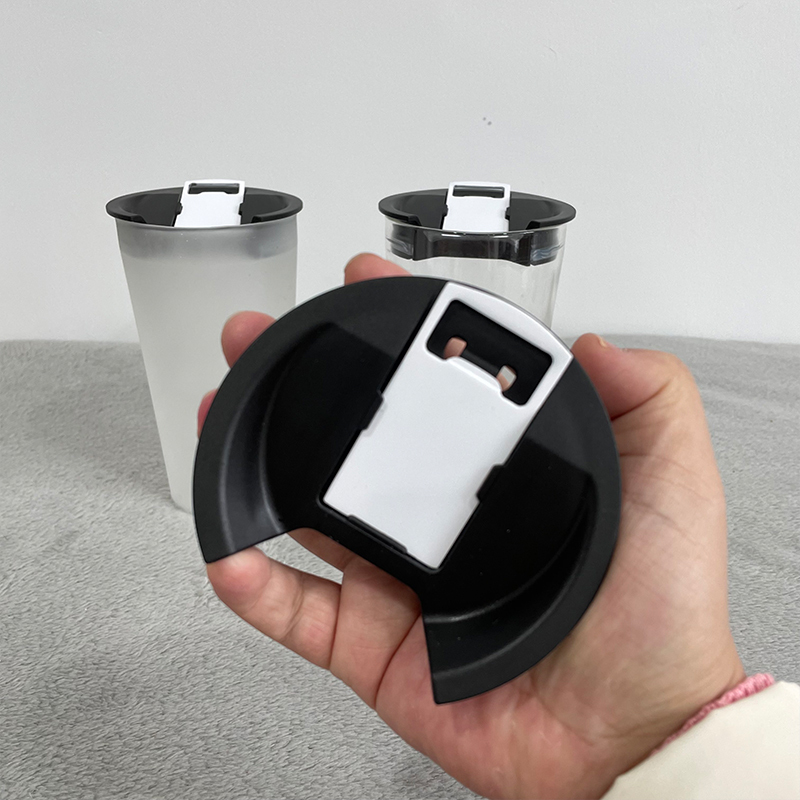 30 Pack YIPAI USA Warehouse 20oz Clear Blank Sublimation Pint Beer Glass With Opener Lids