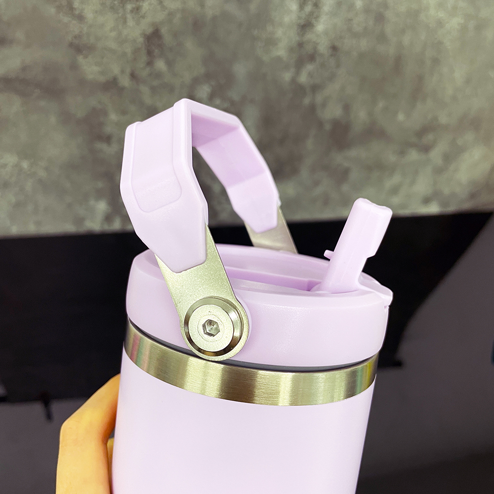 25 Pack YIPAI USA Warehouse 20oz Matte Macaron Colors Blank Sublimation Kids School Water Bottle Flip Straw Lids Tumblers for Outdoor