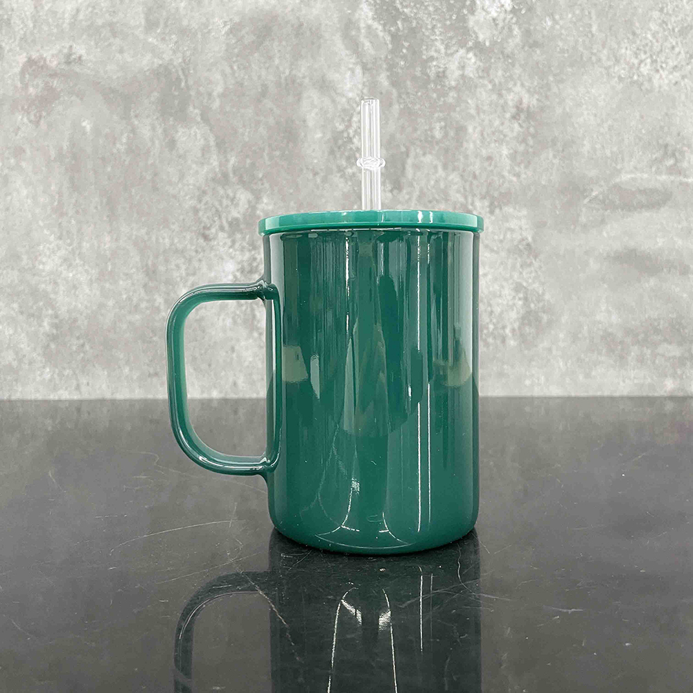 25 Pack YIPAI USA Warehouse 17oz Blank Sublimation Glass Mugs for Coffee Hot Cocoa Pretty Warm Autumn Fall Winter Color Gass Cups for UV DTF Wraps