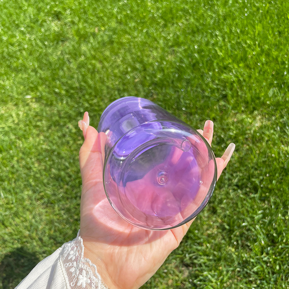 50 Pack YIPAI USA Warehouse Jelly Plastic Cup for Uv Dtf Wraps Pretty Jelly Color Acrylic Can Same Shape As 16oz Glass Can