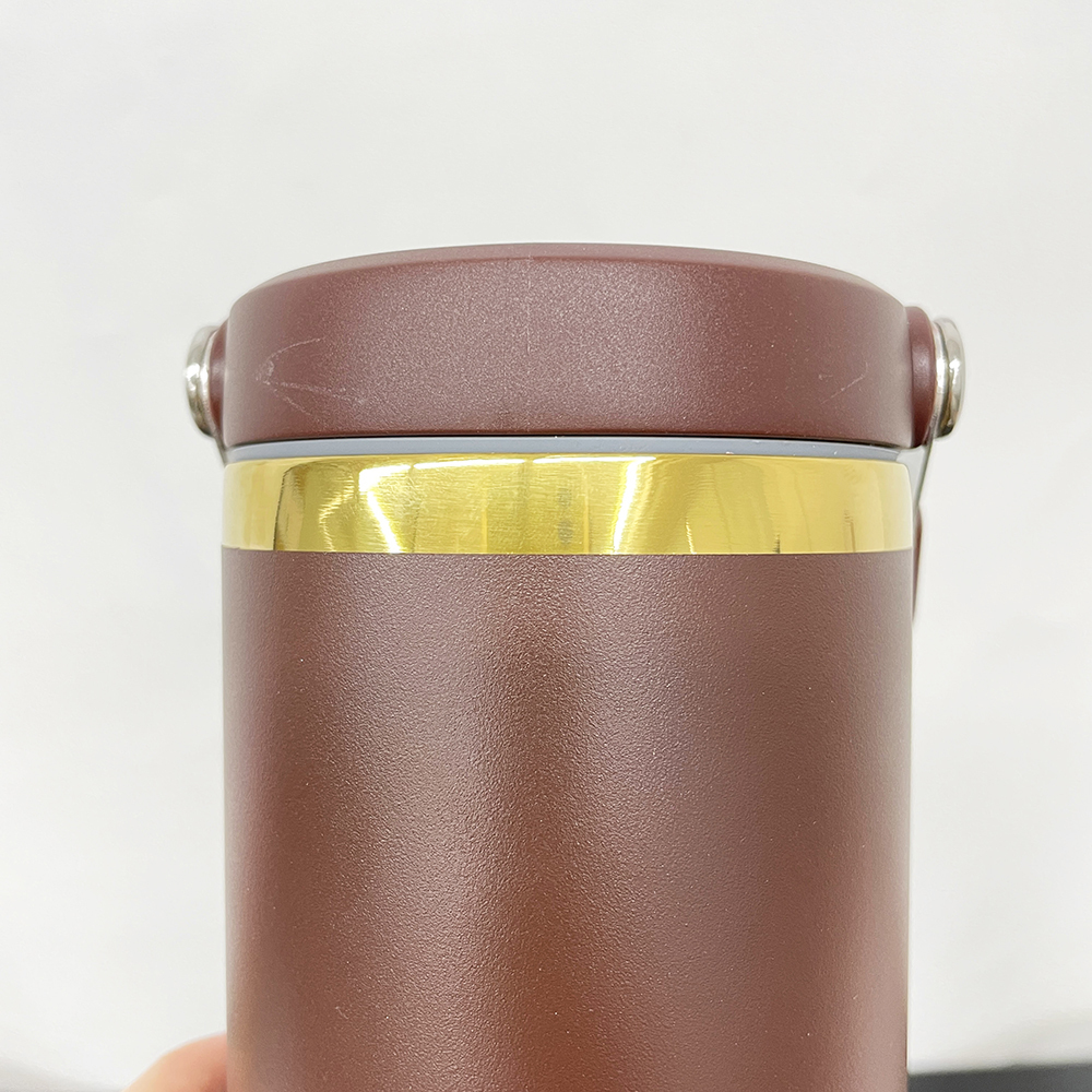 25 Pack YIPAI China Warehouse 30oz Mirror Gold Underneath Flip Straw Chocolate Color Tumblers For Laser Engraving Winter Color Water Bottles