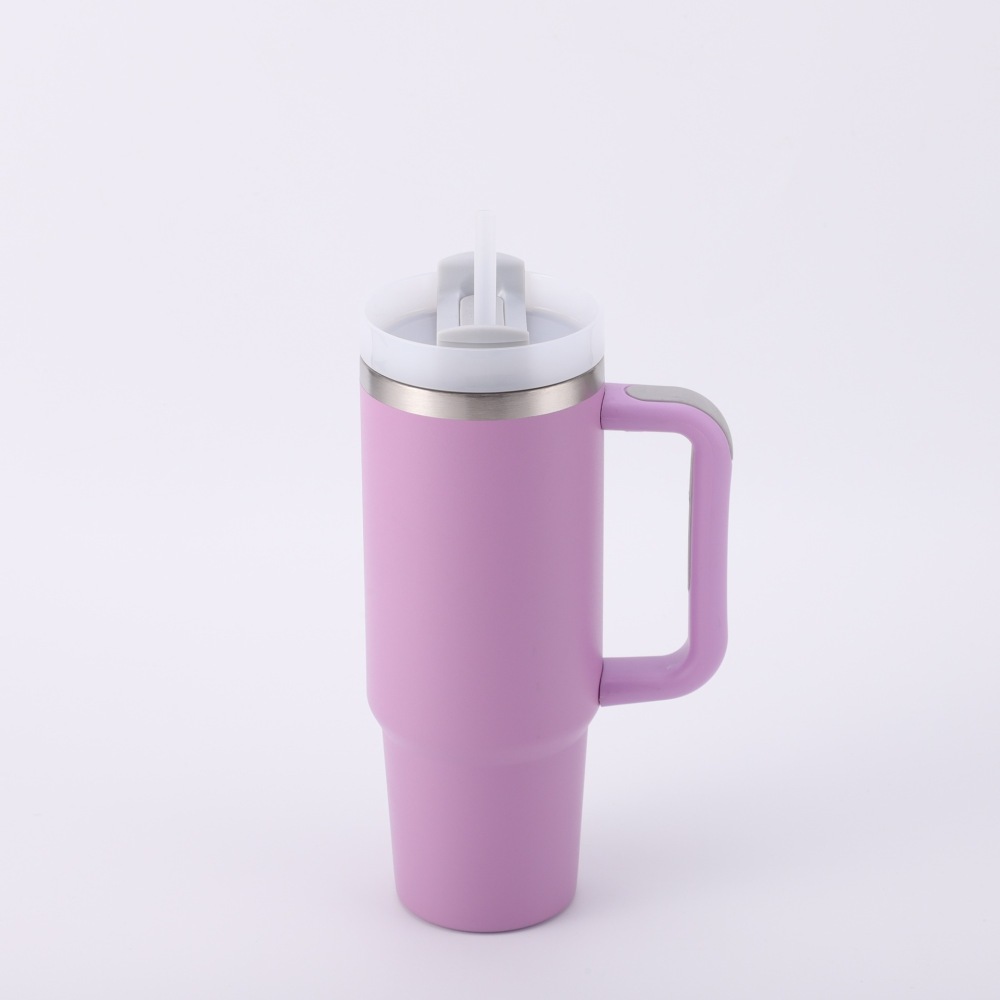 20 Pack China Warehouse H2.0 30oz powder coated stainless steel tumblers for laser engraving double wall insulated water bottles with handle