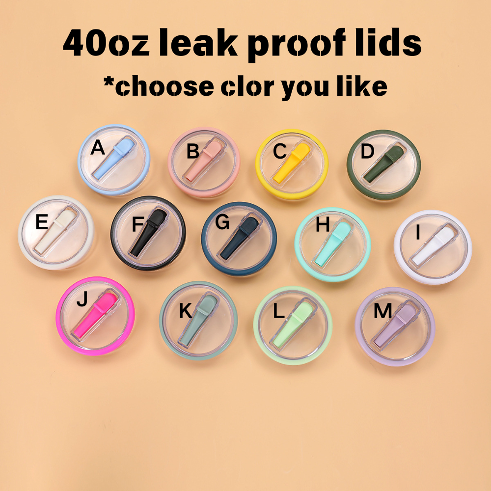 50 Pack China Warehouse 13 colors 40oz leak prood lids tumblers ship by air