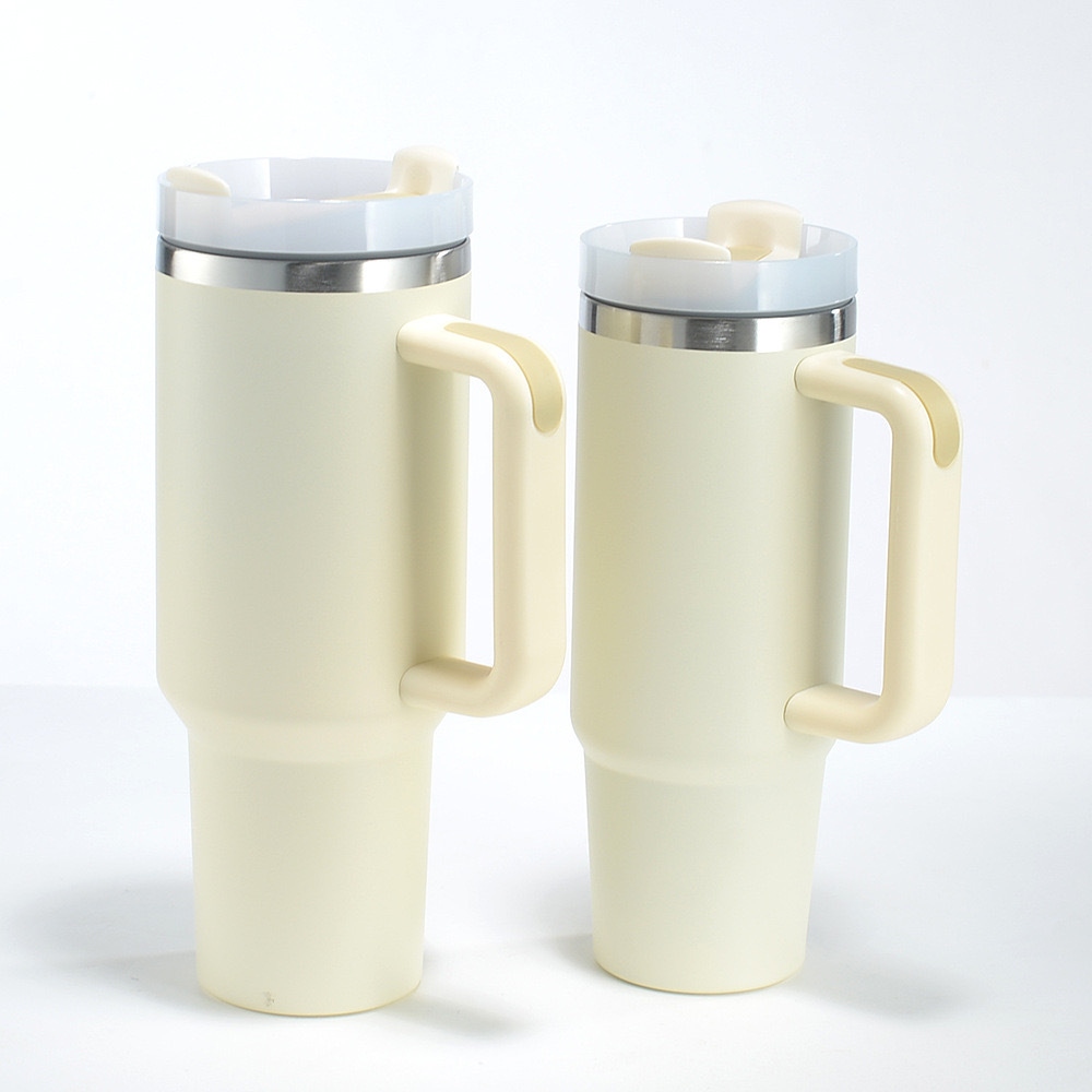25 Pack USA Warehouse 30oz H2.0 Powder Coat Stanley Quencher Tumblers for Laser Engrabing