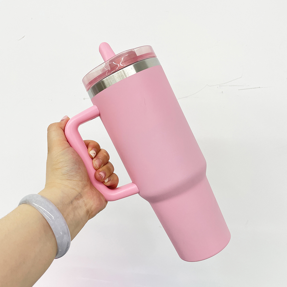 20 Pack Yipai USA Warehouse H3.0 40oz Leak Proof Lids Tumblers New Protour Style with Removable Nozzle Cover Matt Macaron Color Sublimation Tumblers