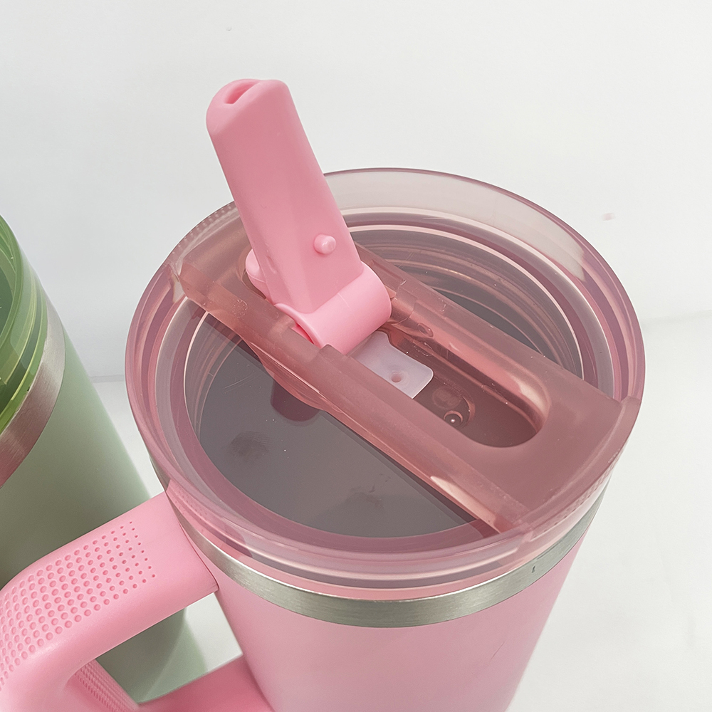 20 Pack Yipai USA Warehouse H3.0 40oz Leak Proof Lids Tumblers New Protour Style with Removable Nozzle Cover Matt Macaron Color Sublimation Tumblers