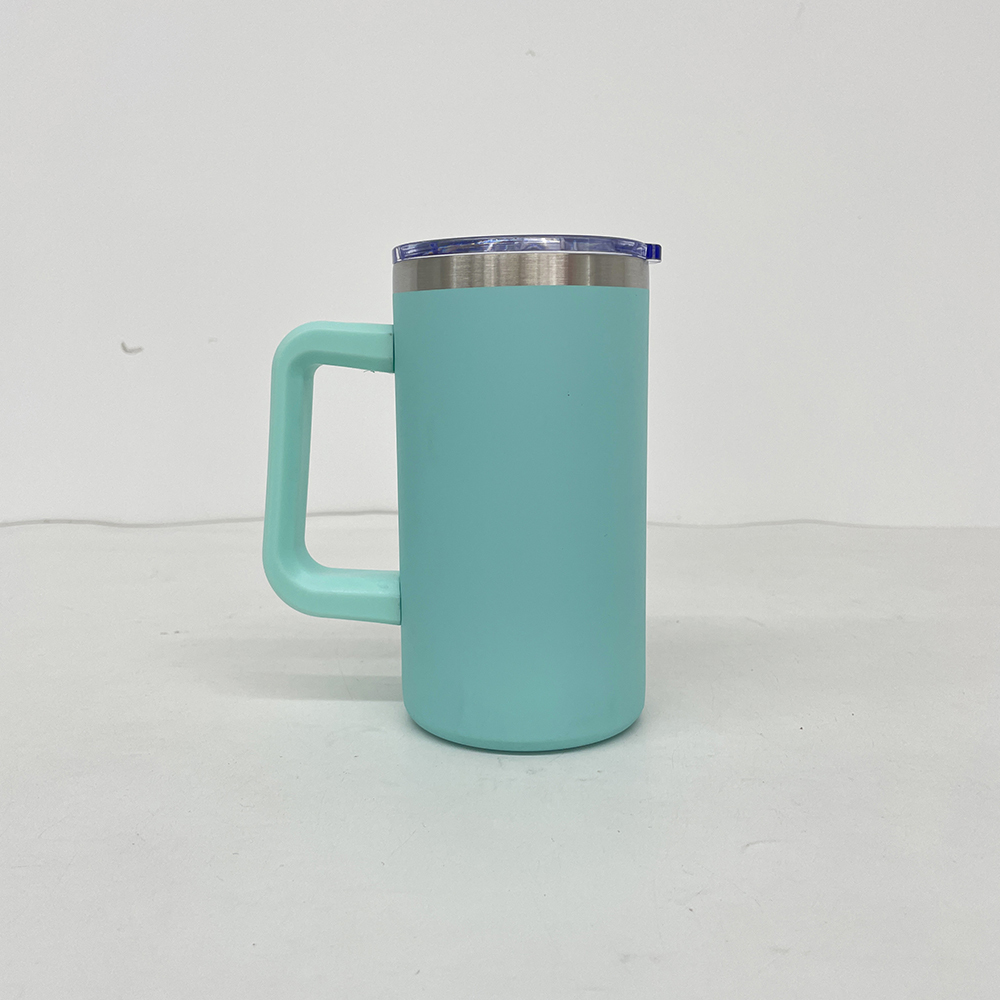 25 Pack Yipai China Warehouse Blank Sublimation 20oz Coffee Mugs with Removable Plastic Handle