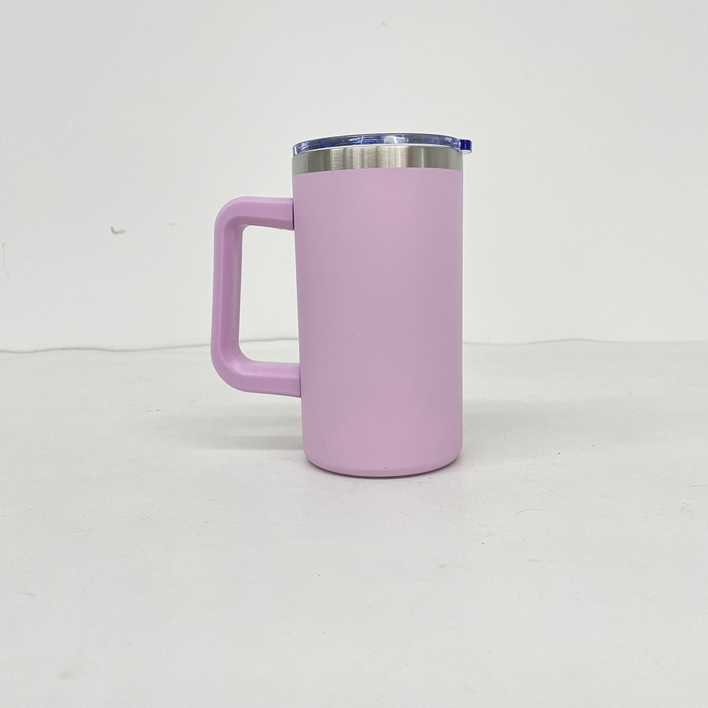 25 Pack Yipai China Warehouse Blank Sublimation 20oz Coffee Mugs with Removable Plastic Handle