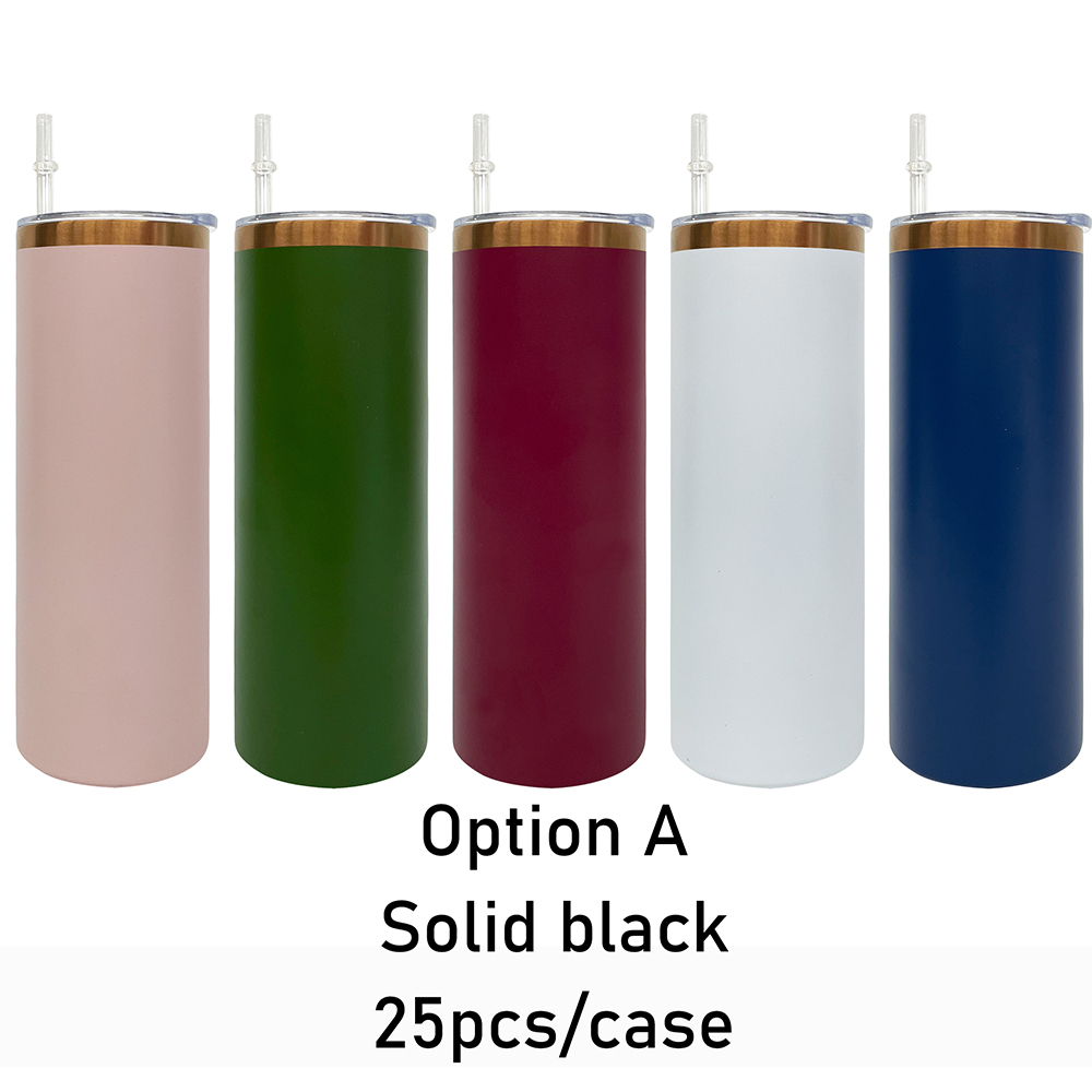 25 Pack YIPAI China Warehouse Copper Plated 20oz Straight Tumbler for Laser Engraving