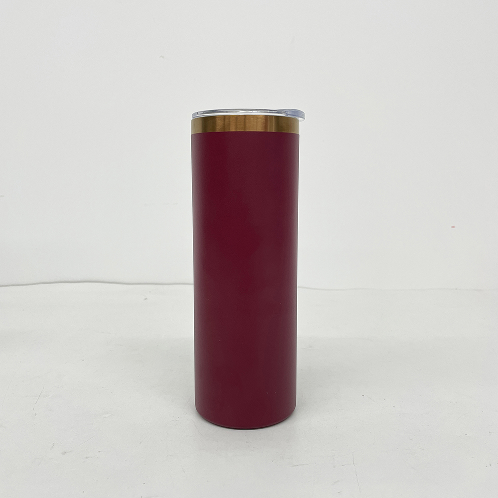 25 Pack YIPAI China Warehouse Copper Plated 20oz Straight Tumbler for Laser Engraving