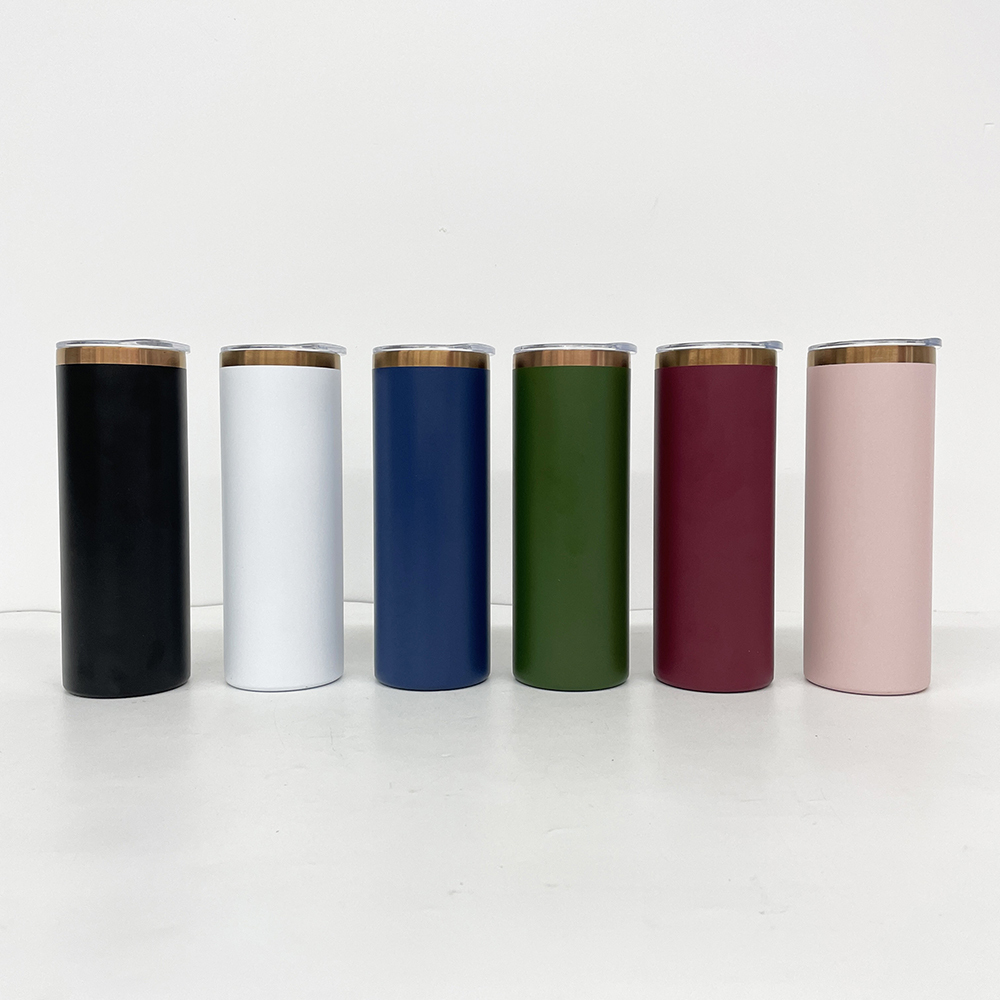 25 Pack YIPAI China Warehouse Copper Plated 20oz Straight Tumbler for Laser Engraving