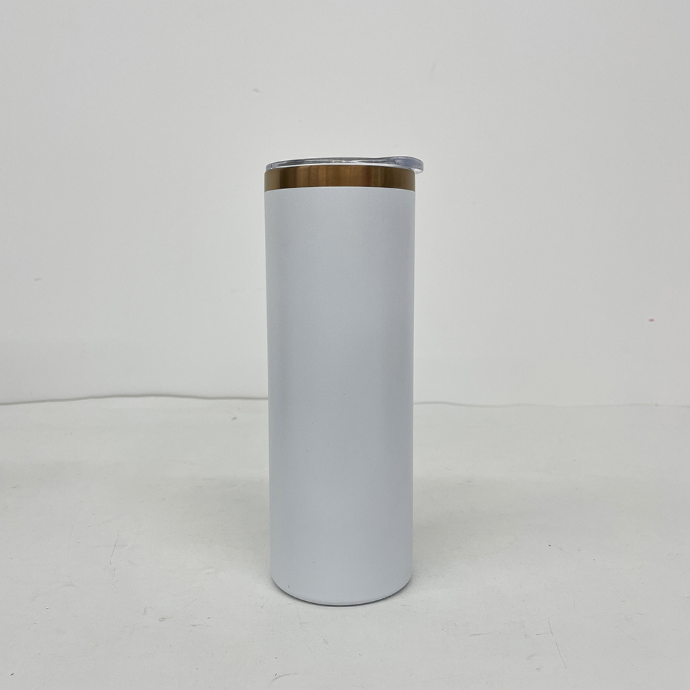 25 Pack YIPAI China Warehouse Copper Plated 20oz Straight Tumbler for Laser Engraving