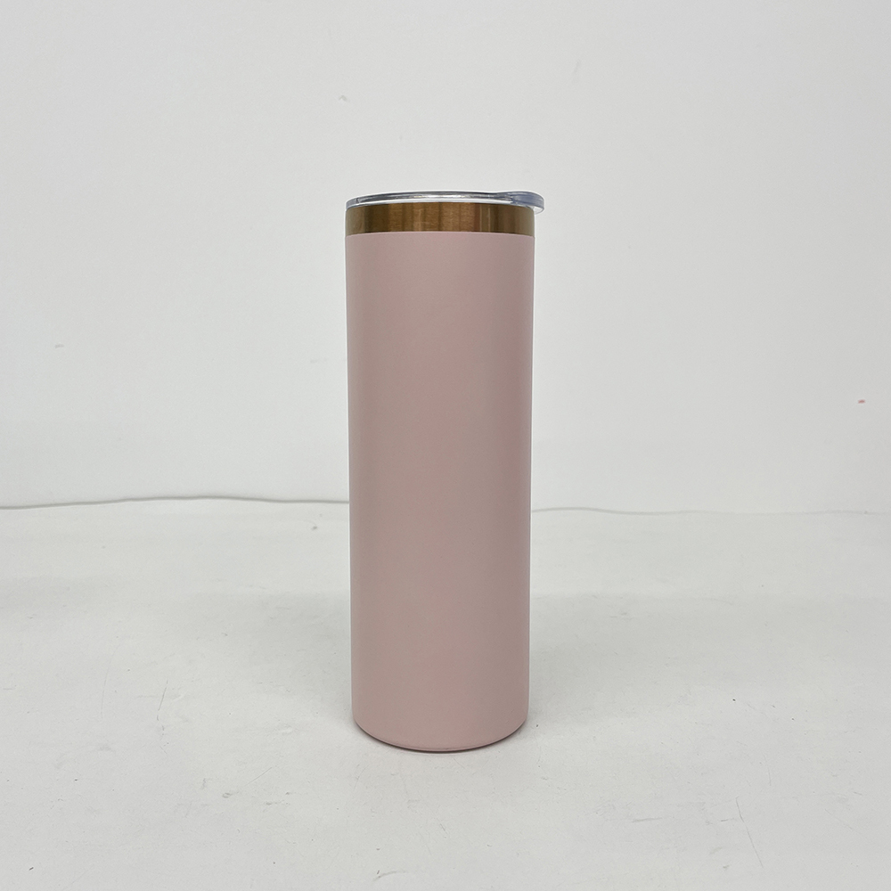 25 Pack YIPAI China Warehouse Copper Plated 20oz Straight Tumbler for Laser Engraving