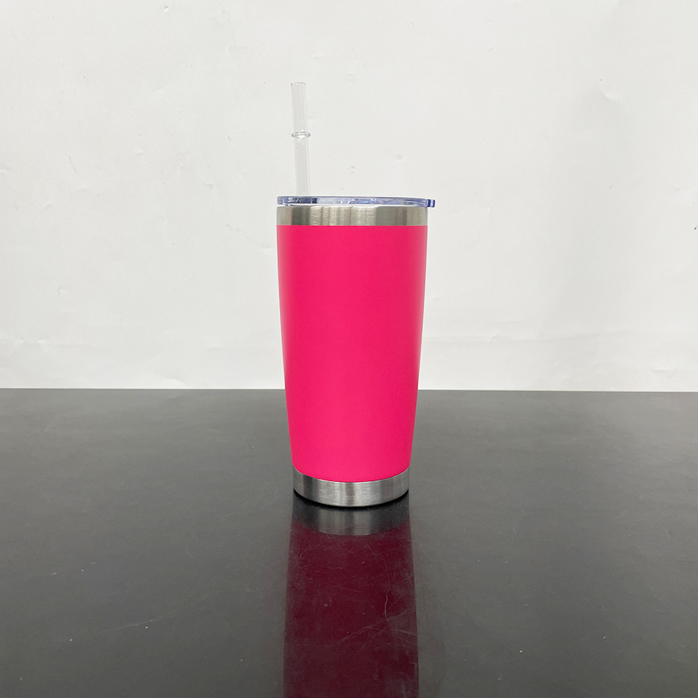 25 Pack YIPAI USA Warehouse Yeti Power Coated 20oz Tumbler for Laser Engraving