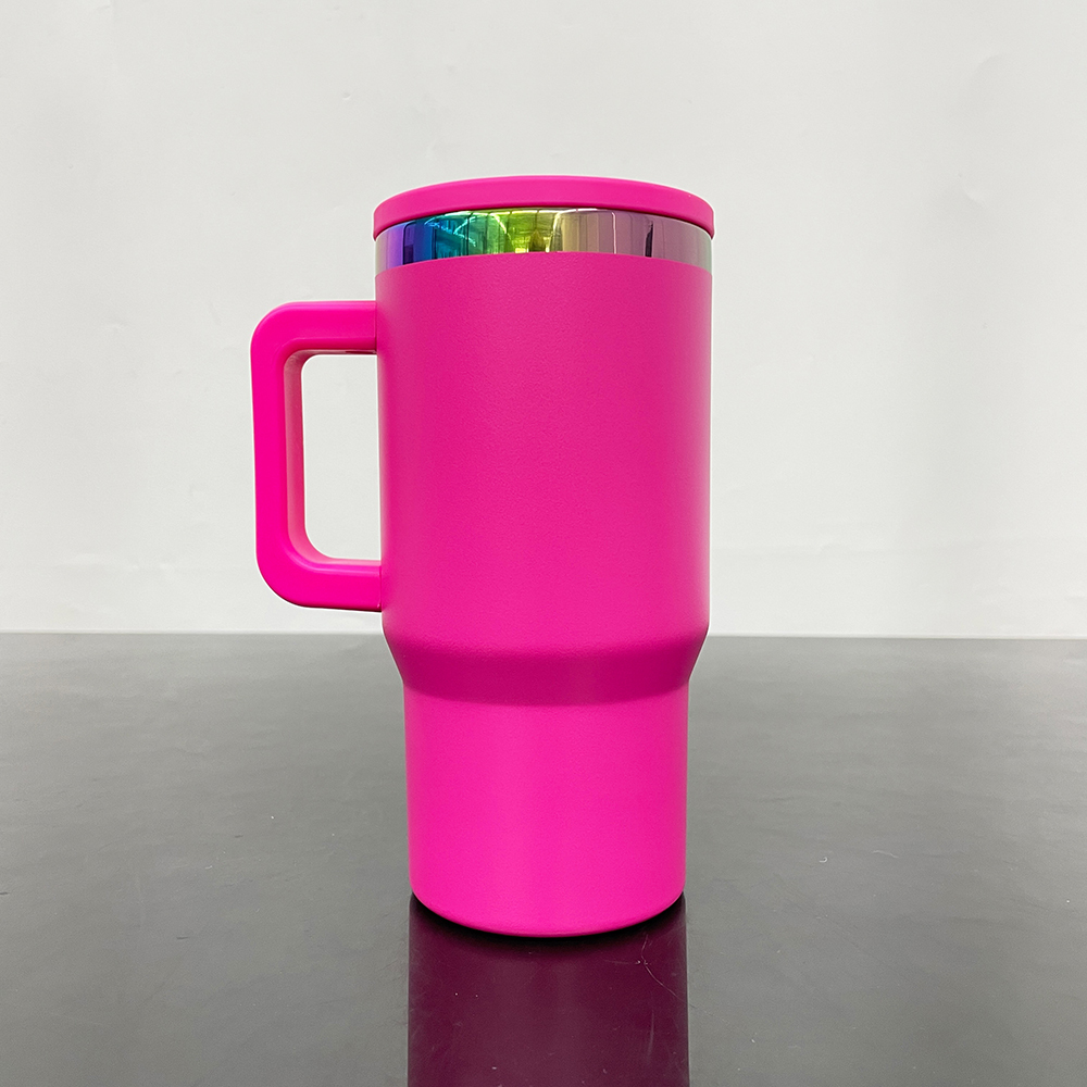 25 Pack YIPAI USA Warehouse 20oz Kids Stainless Steel Tumblers with Leak Proof Straw Lids Rainbow Underneath Power Coated Tumblers for Laser Engraving