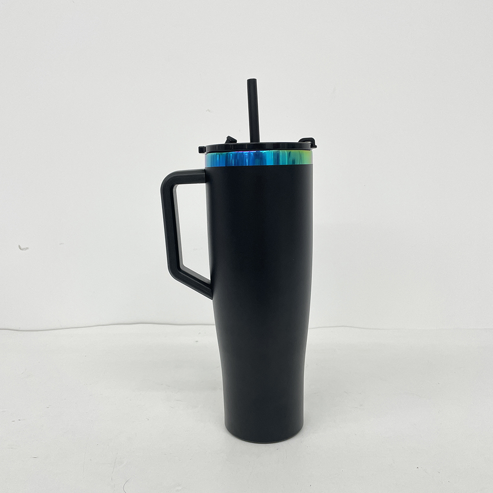 20 Pack YIPAI China Warehouse NEW STYLE Curved 40oz Tumbler with Rainbow Underneath for Laser Engraving