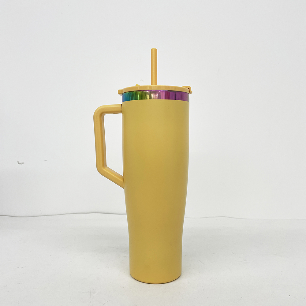 20 Pack YIPAI China Warehouse NEW STYLE Curved 40oz Tumbler with Rainbow Underneath for Laser Engraving