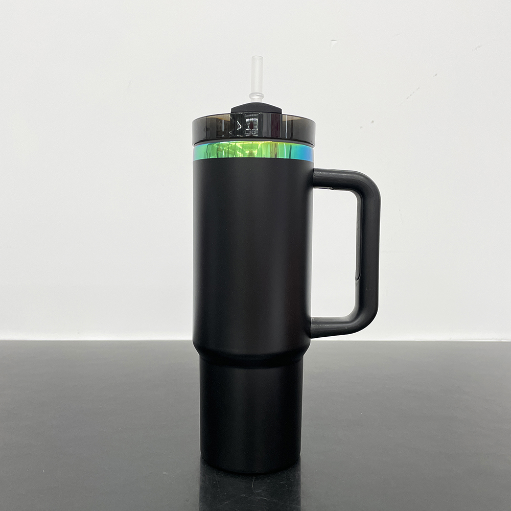 20 Pack YIPAI USA Warehouse 30oz H2.0 Green Plated Christmas Tumblers For Laser Engraving