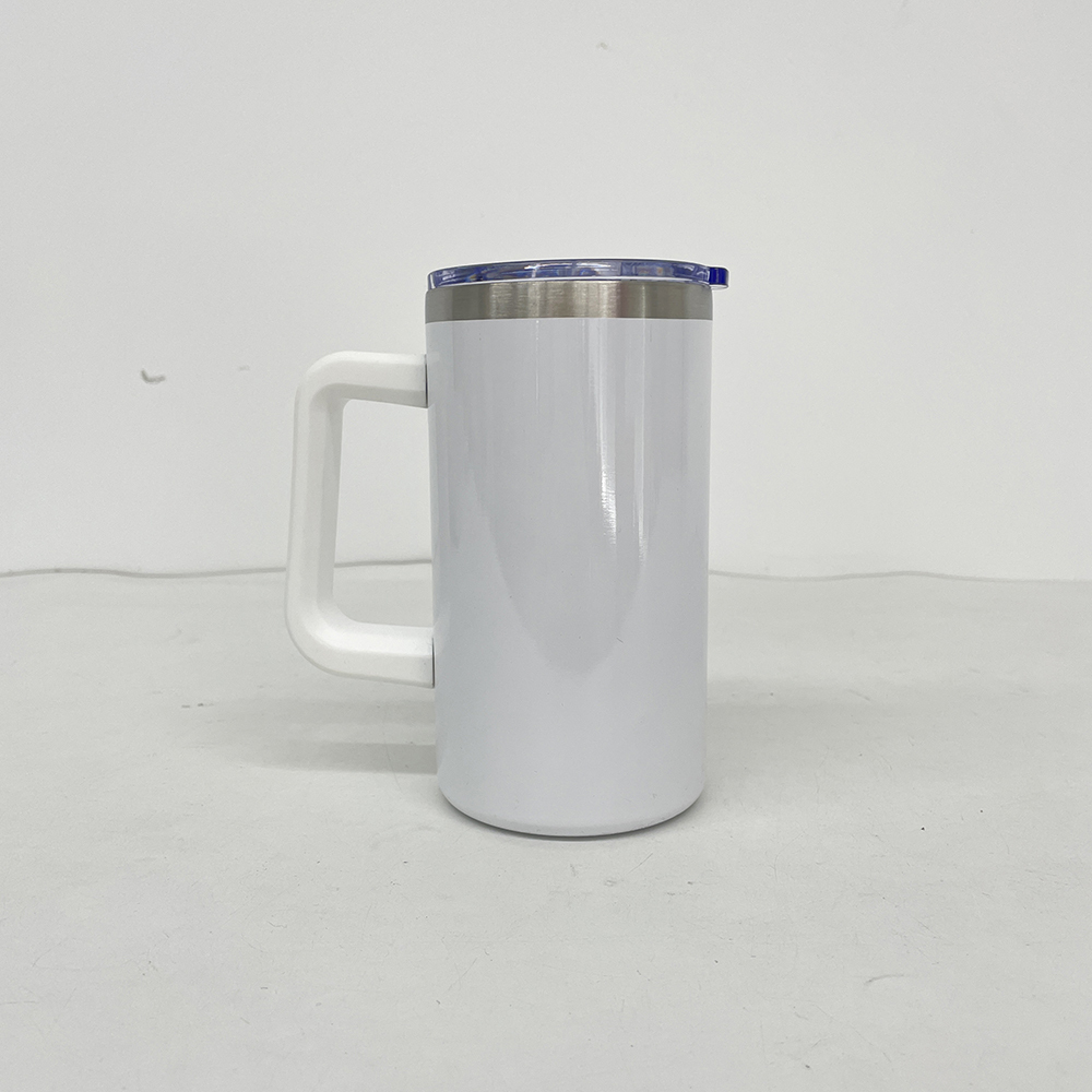 25 Pack Yipai China Warehouse Blank Sublimation 20oz Coffee Mugs with Removable Plastic Handle