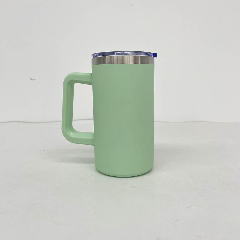 25 Pack Yipai China Warehouse Blank Sublimation 20oz Coffee Mugs with Removable Plastic Handle