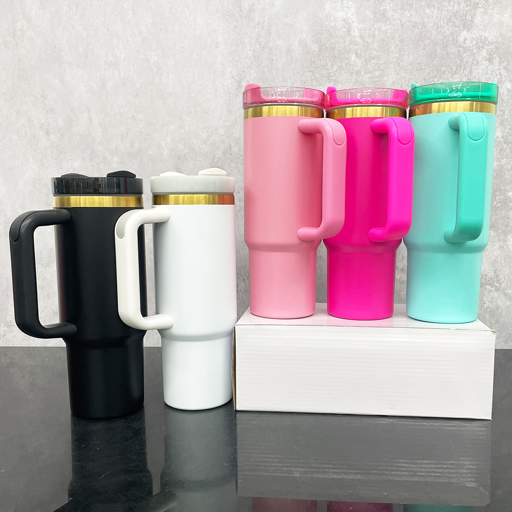 20 Pack Yipai China Warehouse Gold Plated Powder Coated H2.0 30oz Tumbler for Laser engraving and UV DTF wraps