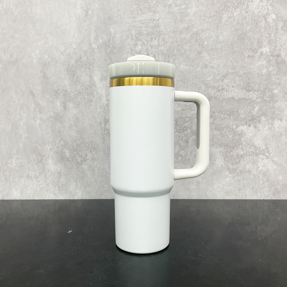 20 Pack Yipai China Warehouse Gold Plated Powder Coated H2.0 30oz Tumbler for Laser engraving and UV DTF wraps