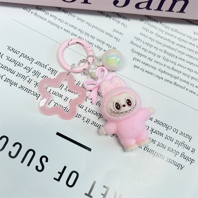 50 Pack Labubu Plush Mini Keychain