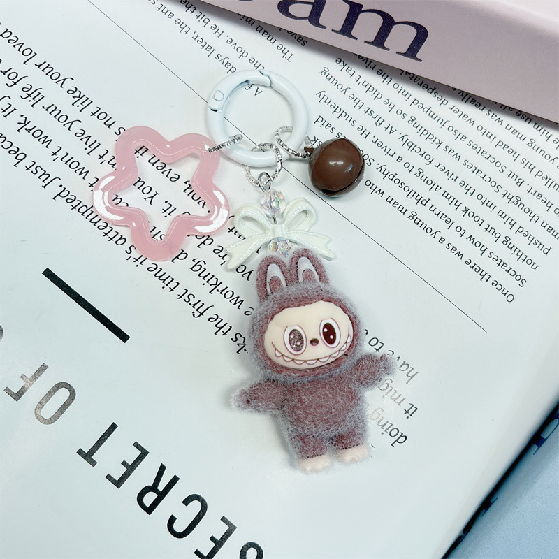 50 Pack Labubu Plush Mini Keychain