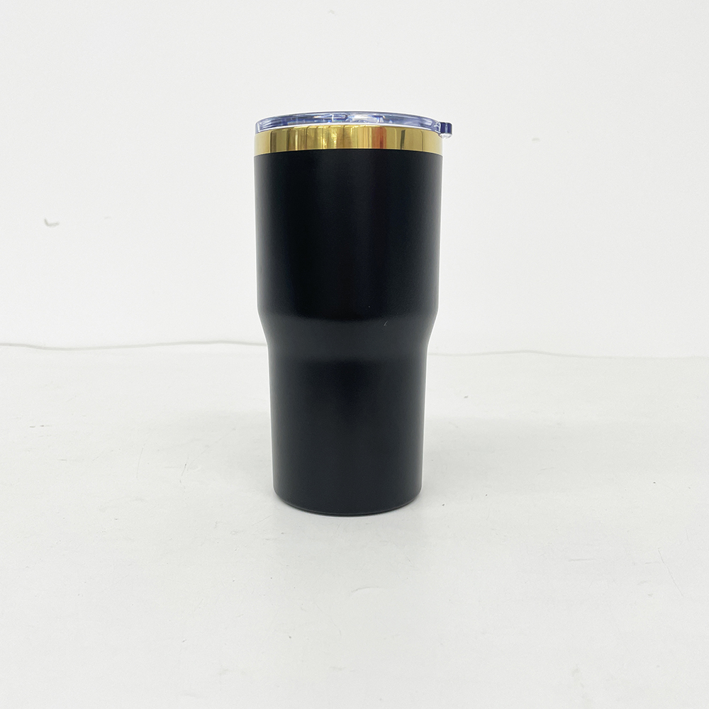 24 Pack YIPAI USA Warehouse Mirror Gold Plated 20oz Coffee Travel Mug with Leak Proof Slide Lids for Laser Engraving