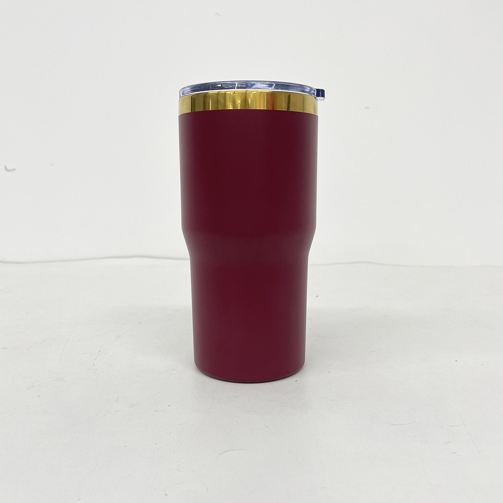24 Pack YIPAI USA Warehouse Mirror Gold Plated 20oz Coffee Travel Mug with Leak Proof Slide Lids for Laser Engraving