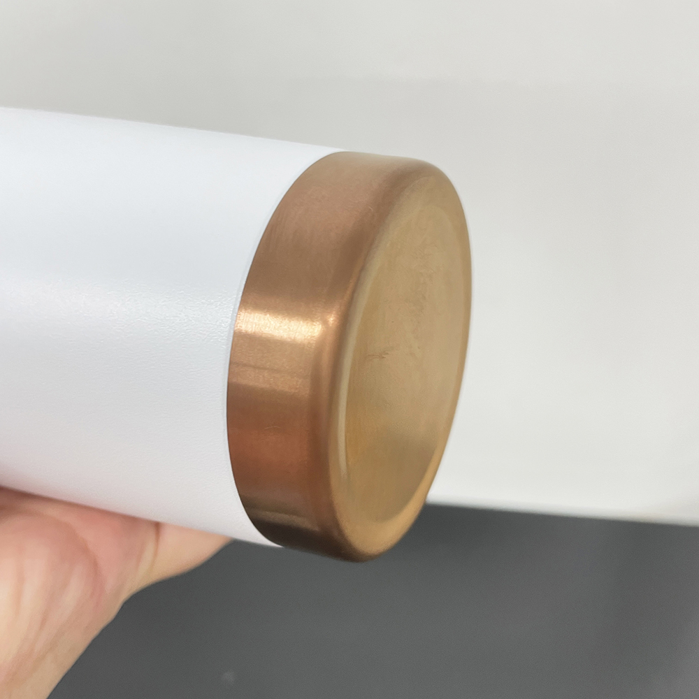 25 Pack China Warehouse 20oz Yeti Style powder coated copper underneath coffee car tumblers with Magnetic lids for laser engraving