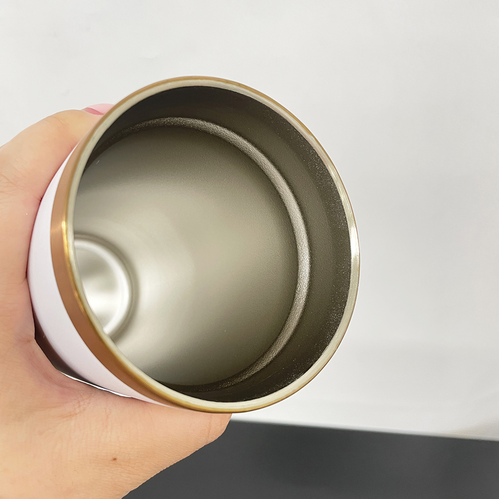 25 Pack China Warehouse 20oz Yeti Style powder coated copper underneath coffee car tumblers with Magnetic lids for laser engraving