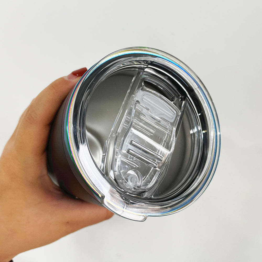 25 Pack YIPAI USA Warehouse 20oz Mirror Blue underneath Powder Coated Stainless Steel Straight Skinny Tumblers for Laser Engraving