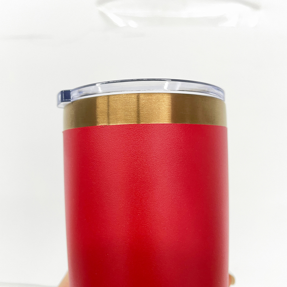 20 Pack YIPAI China Warehouse Mini Size Copper Underneath 10oz Coffee Mugs with Magnetic Lids for Laser Engraving